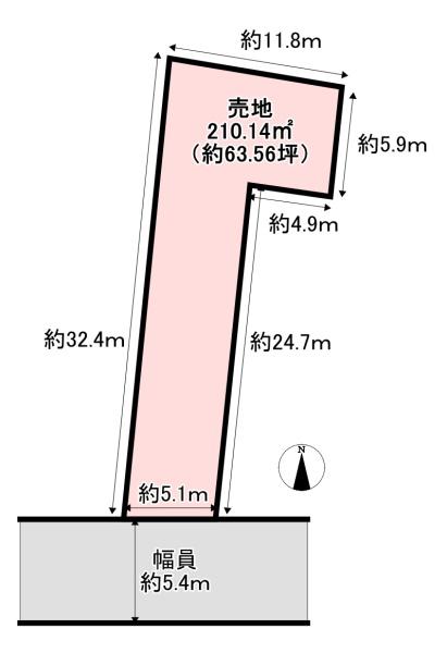東大阪市下小阪１丁目の土地