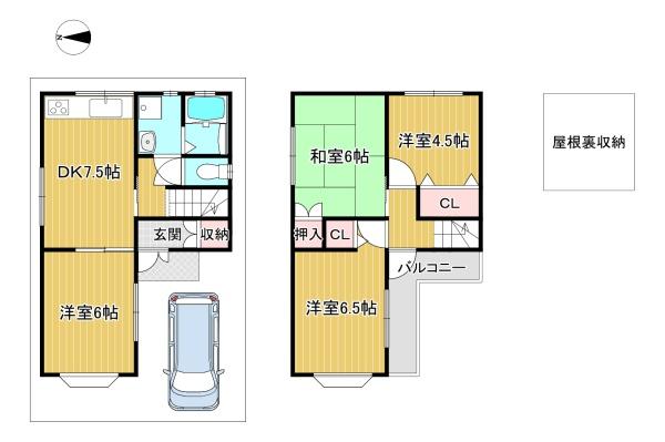 東大阪市加納１丁目の中古一戸建て