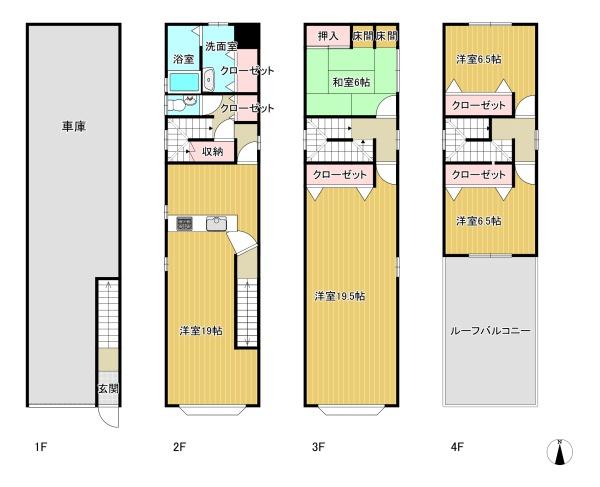 東大阪市高井田本通１丁目の中古一戸建て