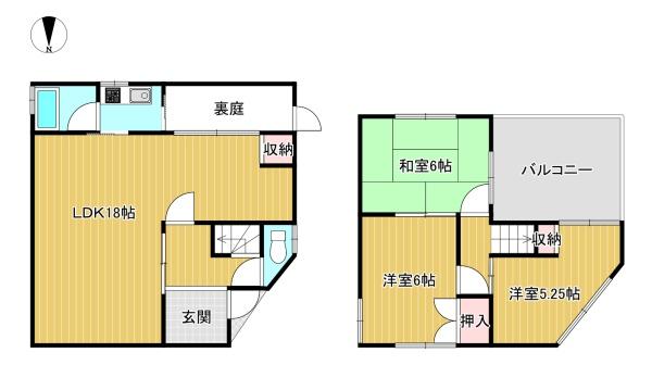 八尾市北本町３丁目の中古一戸建て