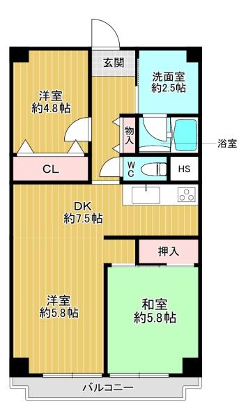 洋伸平野ハイツ