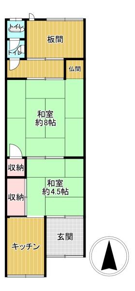 東大阪市瓜生堂２丁目の中古一戸建て