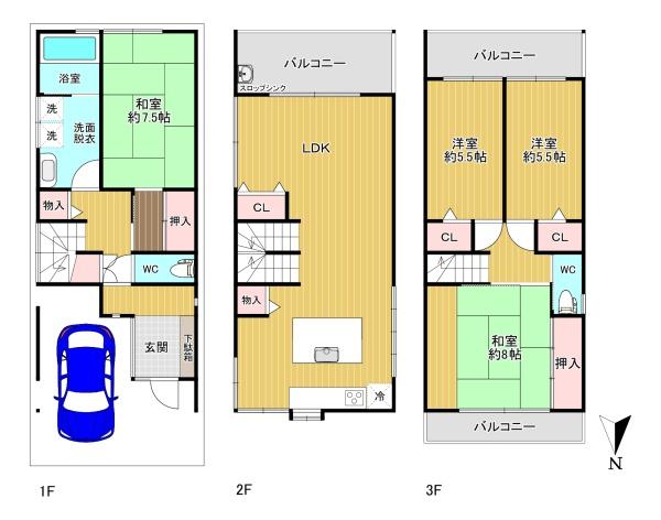 大阪市東成区東中本２丁目