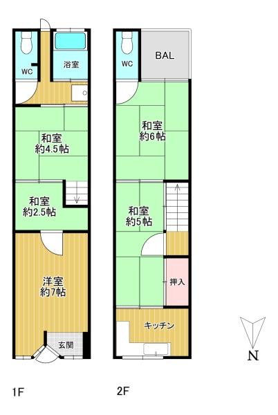 大阪市生野区中川４丁目