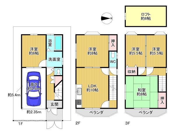 大阪市生野区巽中２丁目