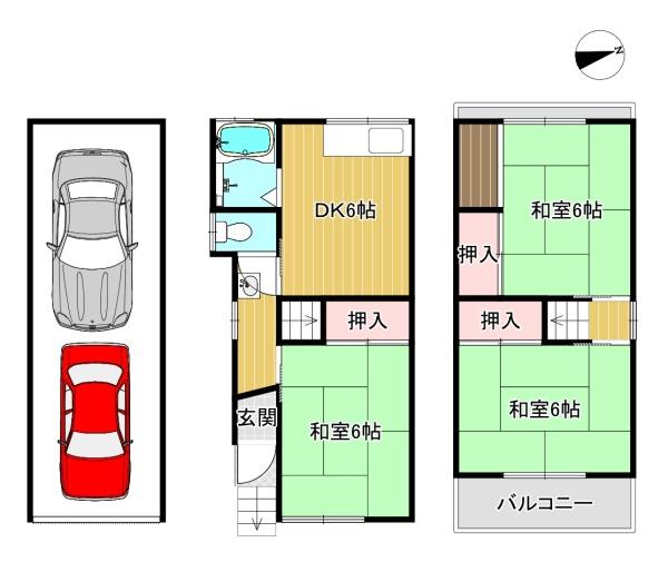 大東市緑が丘１丁目の中古一戸建て