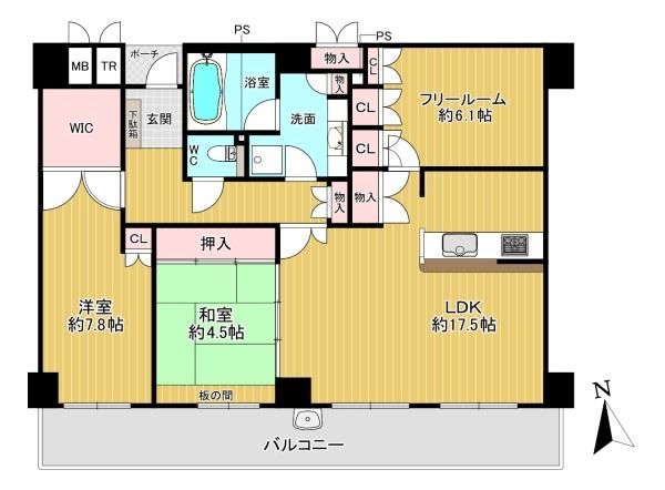 クレール八戸ノ里ソレイユ