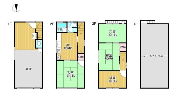 東大阪市森河内東１丁目の中古一戸建て