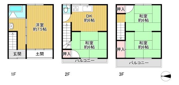 東大阪市高井田元町１丁目の中古一戸建て