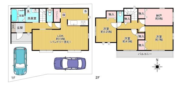 八尾市福万寺町４丁目（A号棟）