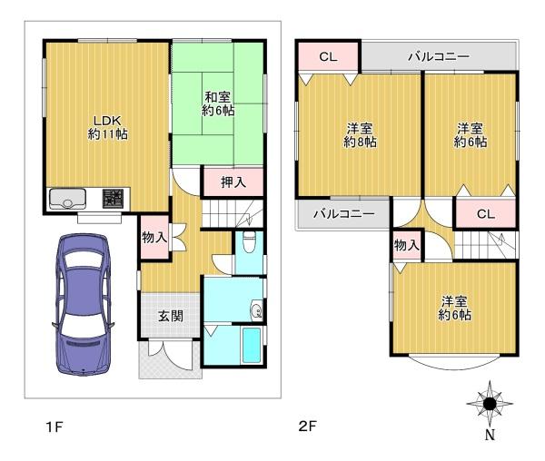 八尾市旭ケ丘２丁目