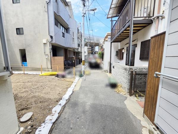 大阪市東住吉区北田辺５丁目の土地