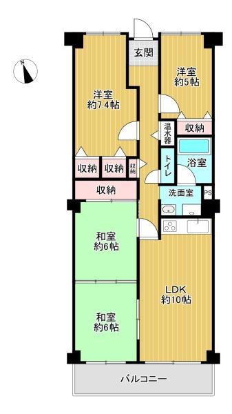 岸和田コーポラス2号棟
