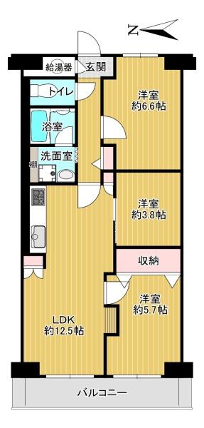 八戸ノ里ニュースカイハイツ
