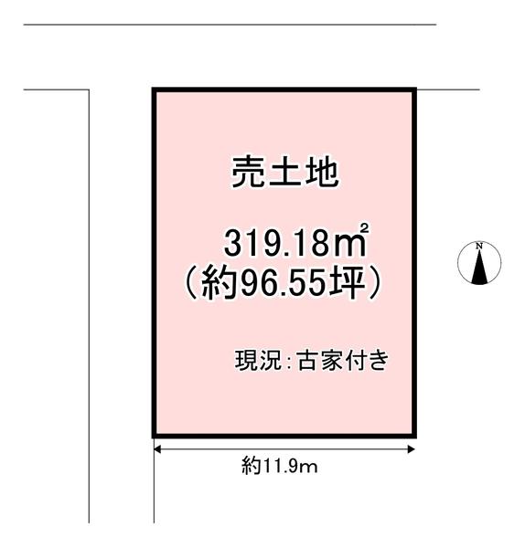 天理市岸田町の売土地