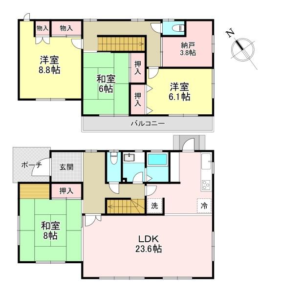 香芝市関屋北7丁目　中古戸建