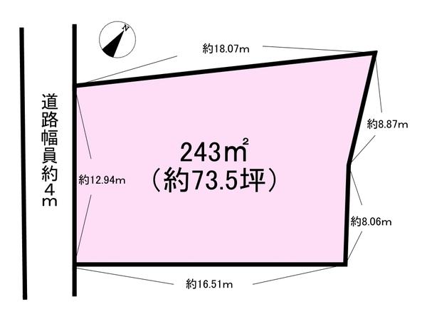 桜井市大字阿部の売土地