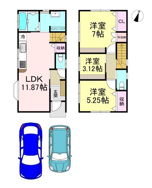 橿原市菖蒲町1丁目　中古戸建