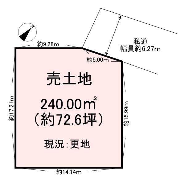 桜井市大字慈恩寺の土地