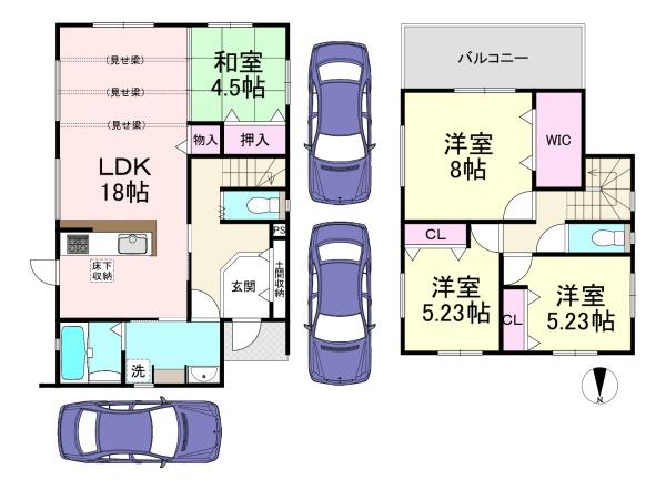 天理市田部町　1号棟　新築戸建