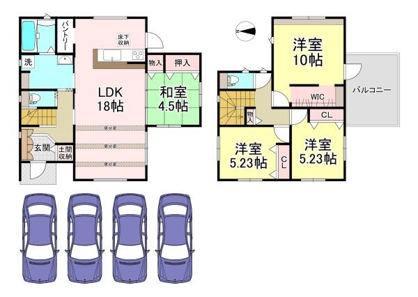 桜井市金屋　2号地　新築戸建