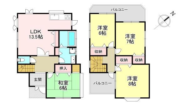 香芝市関屋　中古戸建