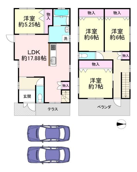 橿原市土橋町　中古戸建