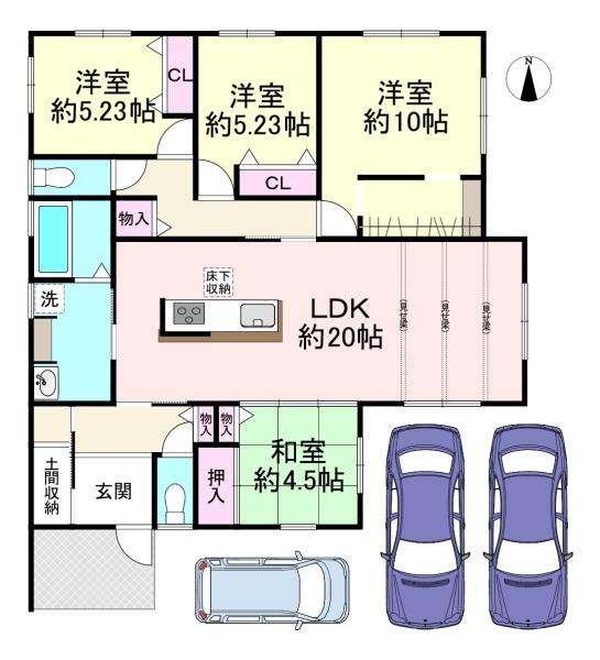 橿原市菖蒲町3丁目　新築戸建
