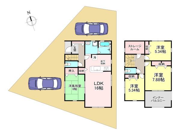 桜井市金屋6期　1号棟　新築戸建