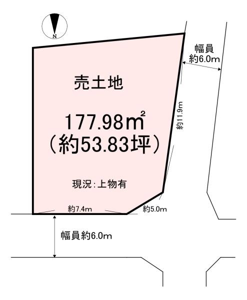 橿原市菖蒲町4丁目　売土地