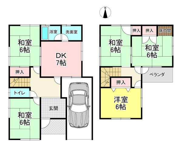 大和高田市昭和町　中古戸建