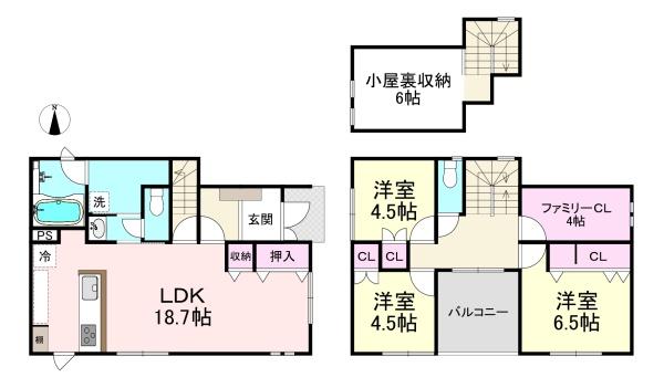 橿原市出合町　中古戸建