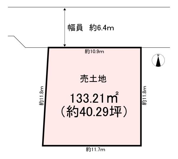 橿原市中曽司町　売土地