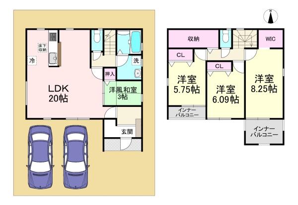 桜井市西之宮5期　1号棟　新築戸建