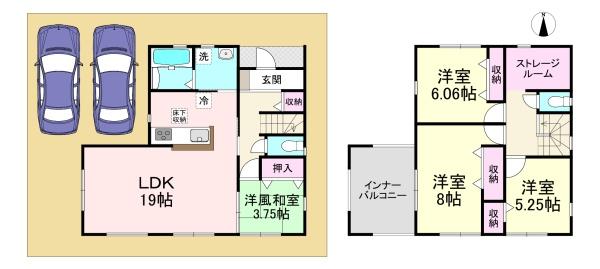 桜井市粟殿11期　2号棟　新築戸建