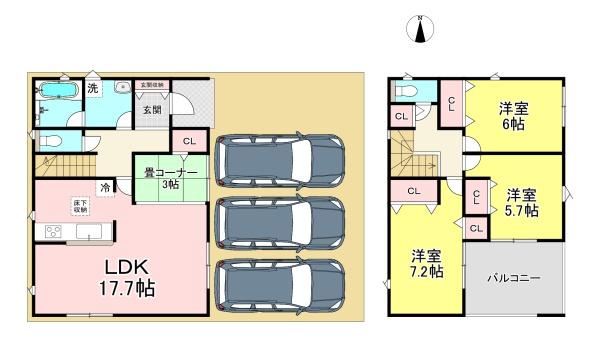 大和高田市南今里町の新築一戸建
