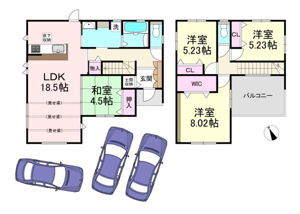 桜井市大字芝　新築戸建