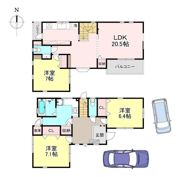 葛城市當麻元大橋方　中古戸建