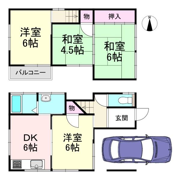 桜井市大字東新堂　　中古戸建