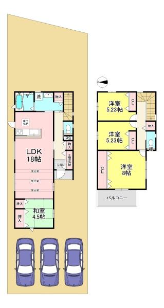 大和高田市西三倉堂１丁目の新築一戸建