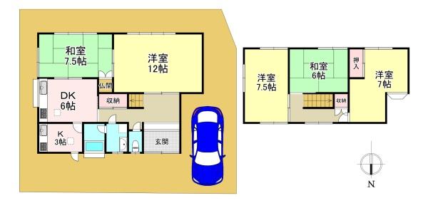 香芝市関屋北7丁目　中古戸建