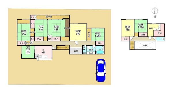 香芝市関屋北2丁目　中古戸建