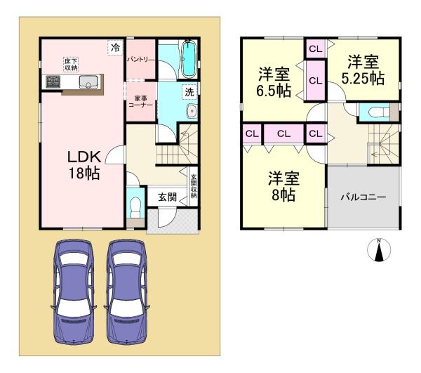 橿原市新口町第2　1号棟　新築戸建