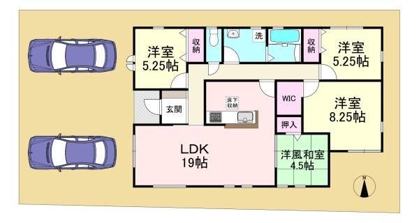 橿原市田中町3期　2号棟　新築戸建