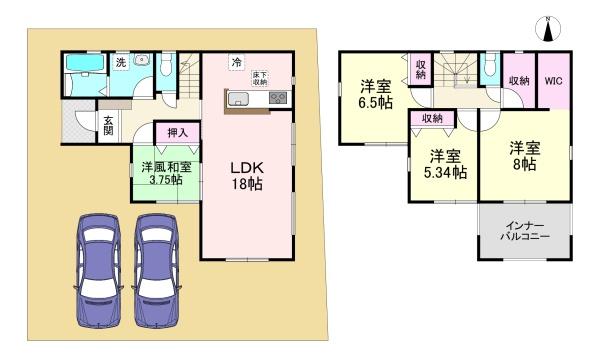 橿原市山本町　5号棟　新築戸建