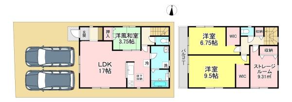 大和高田市池田　８号地　新築戸建