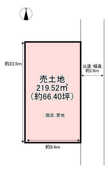 大和高田市奥田　売土地