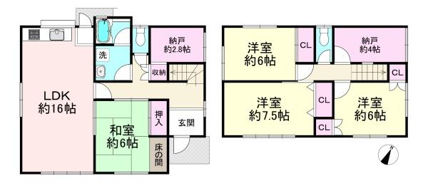 橿原市白橿町7丁目　中古戸建