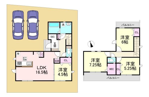 桜井市金屋　2号棟　新築戸建