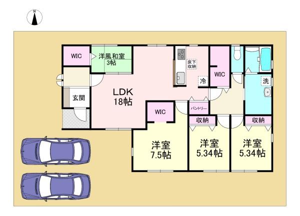 田原本町黒田3期　7号棟　新築戸建